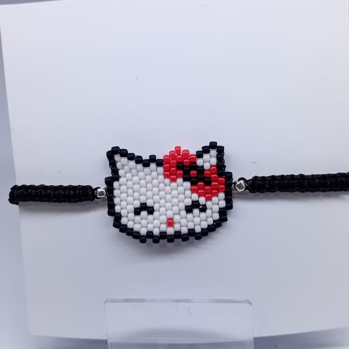 Bratara margele toho Hello Kitty