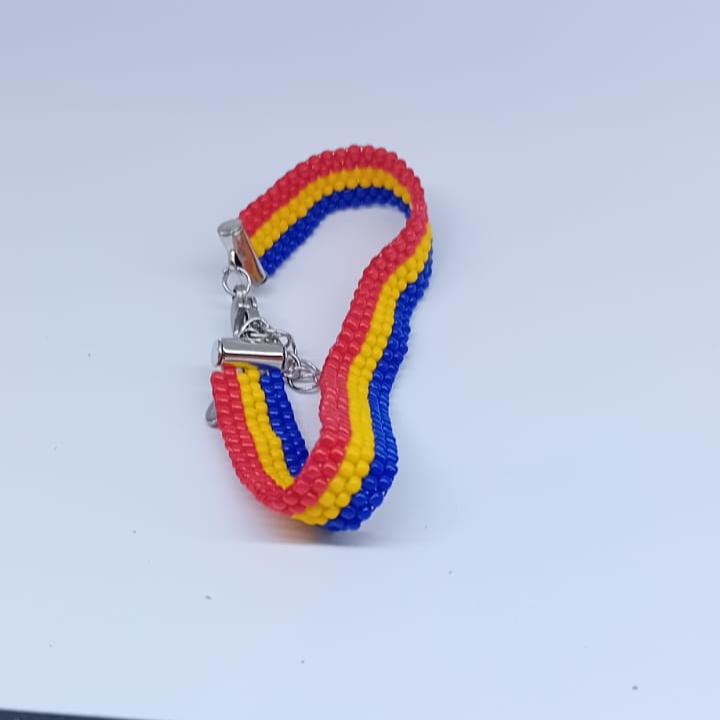 Bratara margele toho tricolor